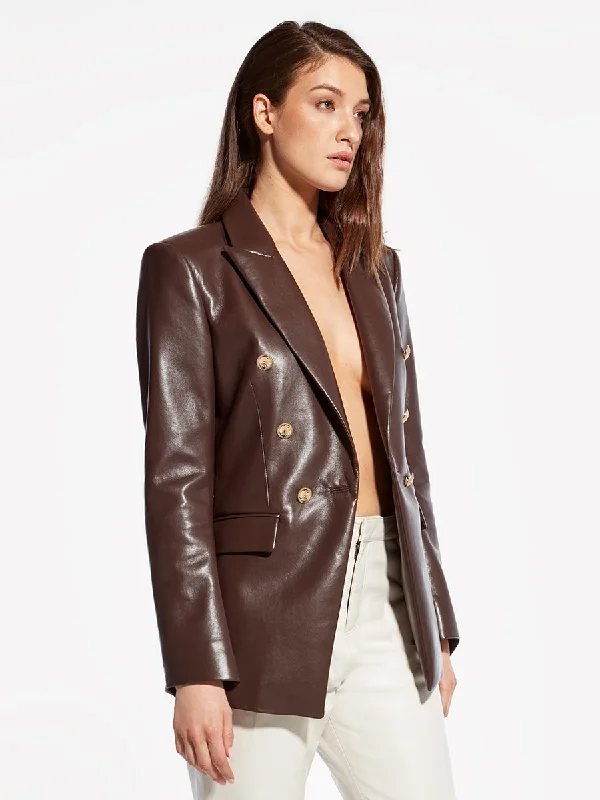 BECK RECYCLED LEATHER BLAZER