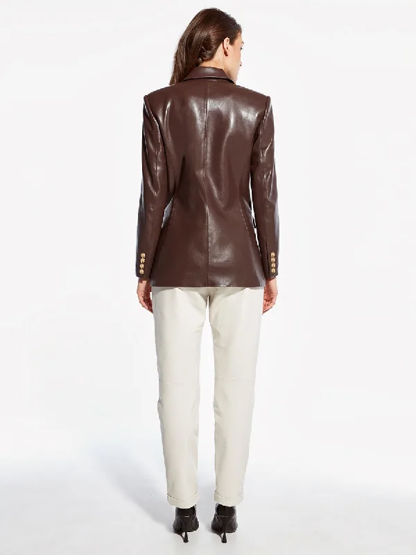 BECK RECYCLED LEATHER BLAZER