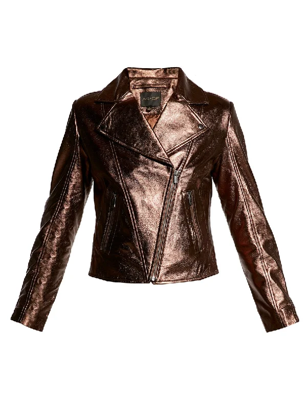 ELODIE UPCYCLED LEATHER JACKET