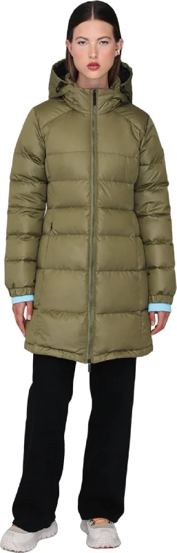 Lucia Hooded Down Puffer Jacket - Fitted - Women's|-|Manteau en duvet à capuchon Lucia - Ajustée - Femme