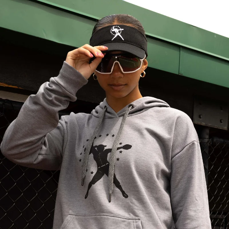 Softballism Star Girl Women's Hoodie