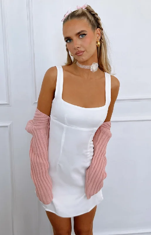 Londyn White Mini Dress