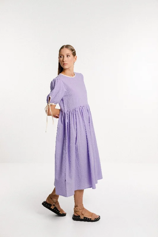 Madeline Dress - Sale - Purple Rose