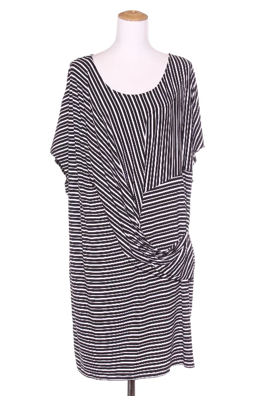 REBEL WILSON X Angels - Stripe drape detail dress! 20