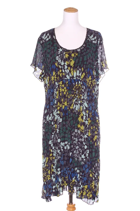 VIRTUELLE - Micro pleat print dress! 24