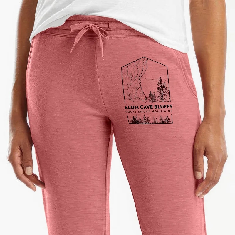 Alum Cave Bluffs - Great Smoky Mountains National Park - Women's Cali Wave Jogger Sweatpants