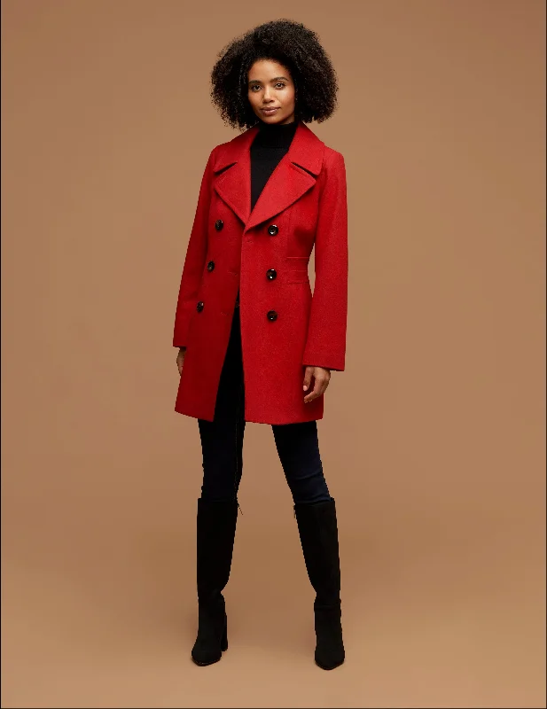 Double Breasted Wool Coat