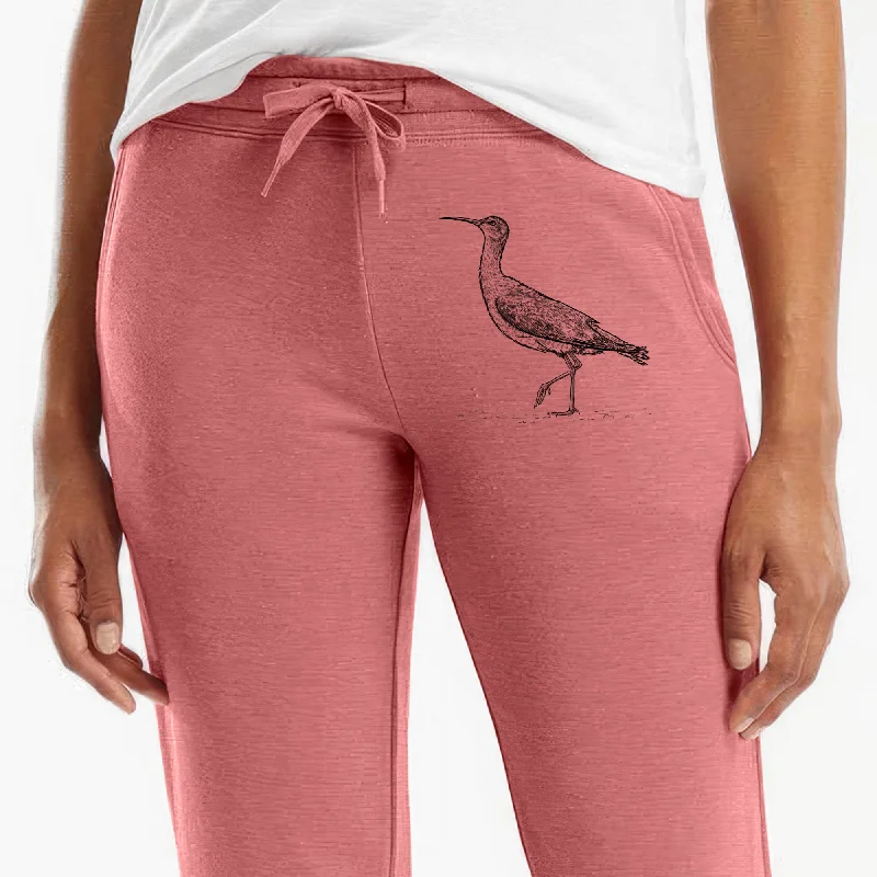 Eskimo Curlew - Numenius borealis - Women's Cali Wave Jogger Sweatpants