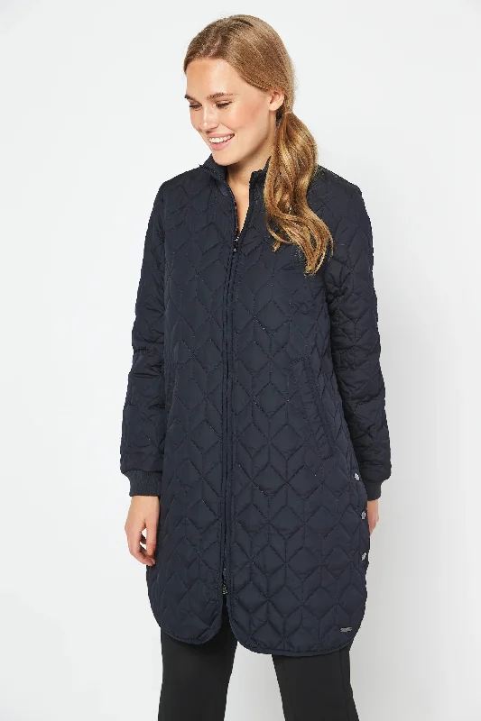 ILSE JACOBSEN Long Quilt Jacket