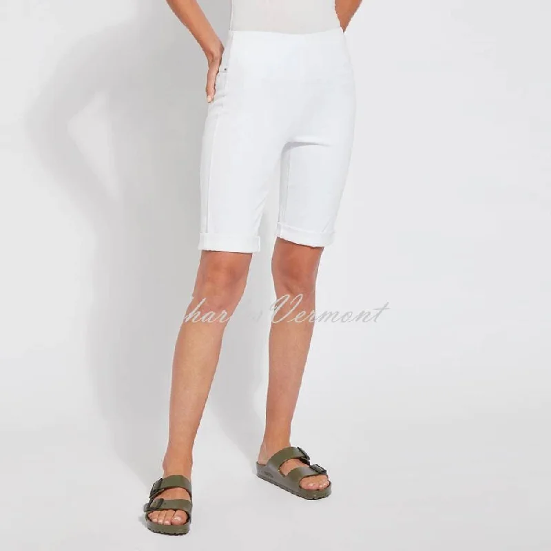 Lysse Boyfriend Denim Short – Style 2835 (White)