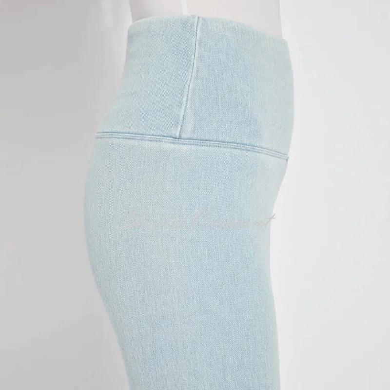 Lysse Capri Denim Legging – Style 6173 (Bleached Blue)