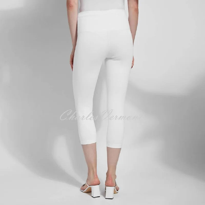 Lysse Capri Denim Legging – Style 6173 (White)