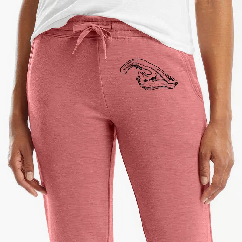 Parasaurolophus Skull - Women's Cali Wave Jogger Sweatpants