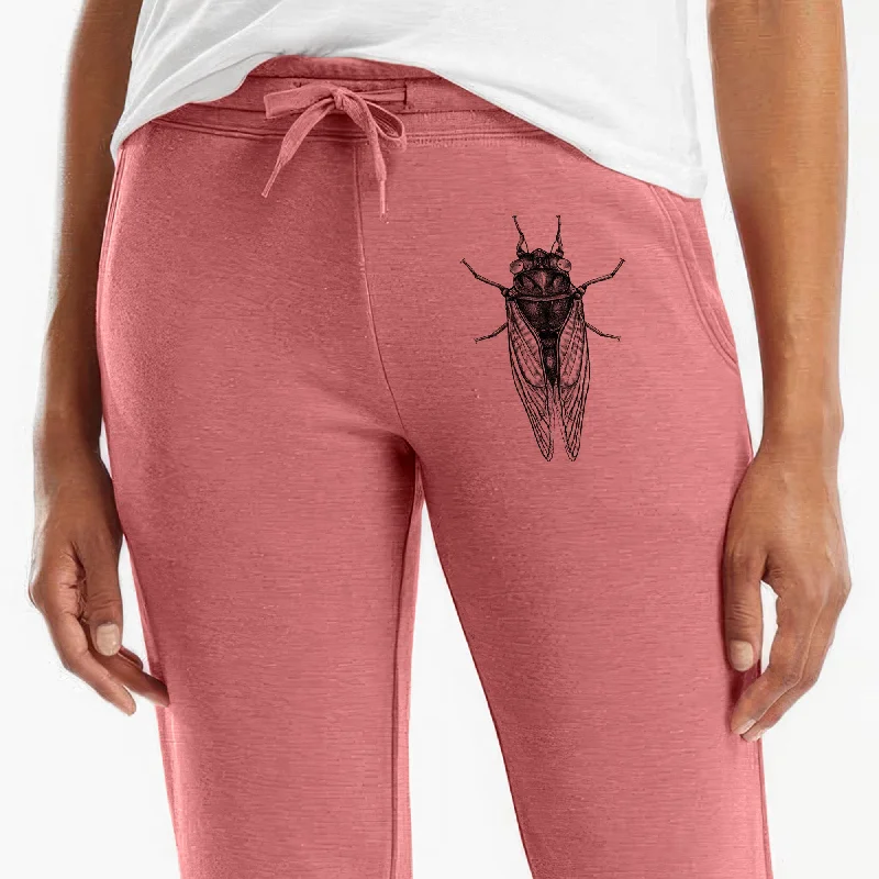 Pharoh Cicada - Magicicada septendecim - Women's Cali Wave Jogger Sweatpants