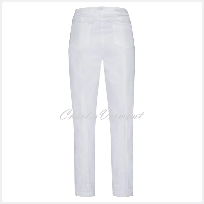 Robell Bella Jean 51580-5448-10 (White Denim) – SHORTER LENGTH 29""