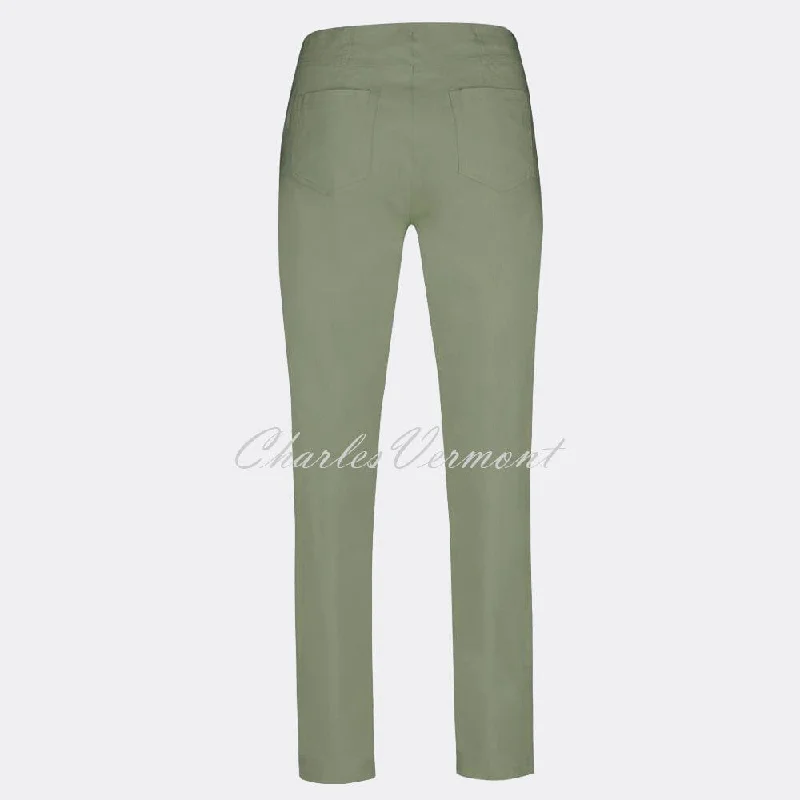 Robell Bella Trouser 51559-5499-881 (Ivy Green) - SHORTER LENGTH  29''