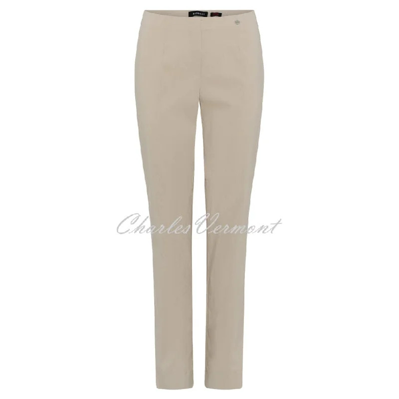 Robell Marie Trouser 51412-5499-14 (Beige) - SHORTER LENGTH 29''