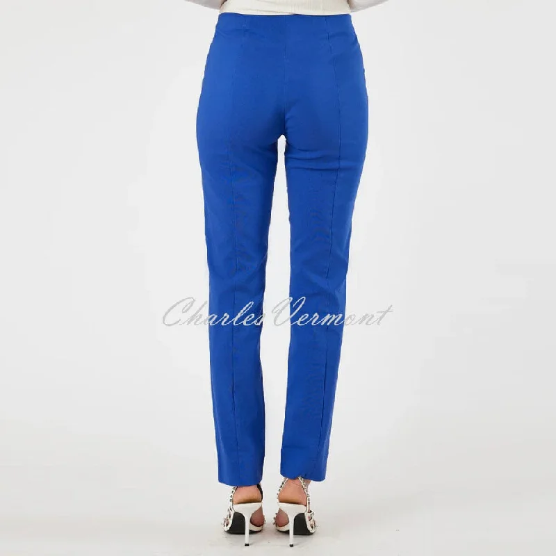 Robell Marie Trouser 51412-5499-67 (Royal Blue) - SHORTER LENGTH 29''