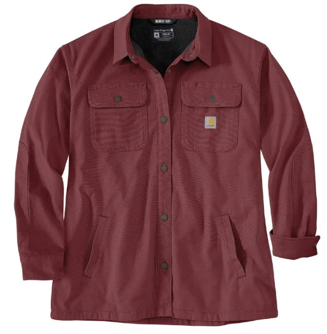 Women's Rugged Flex Loose Fit Canvas Shirt Jacket