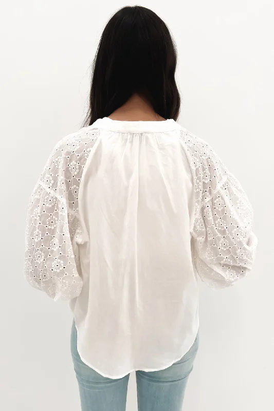 Adelaide Top White