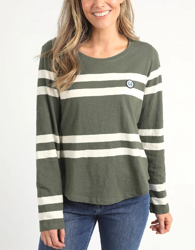 Allegra Long Sleeve Tee - Clover