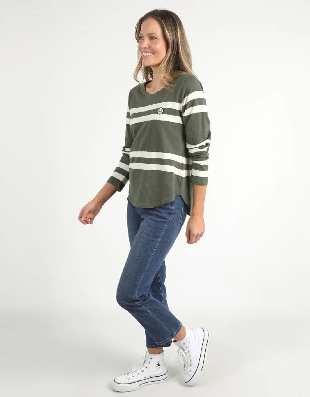 Allegra Long Sleeve Tee - Clover