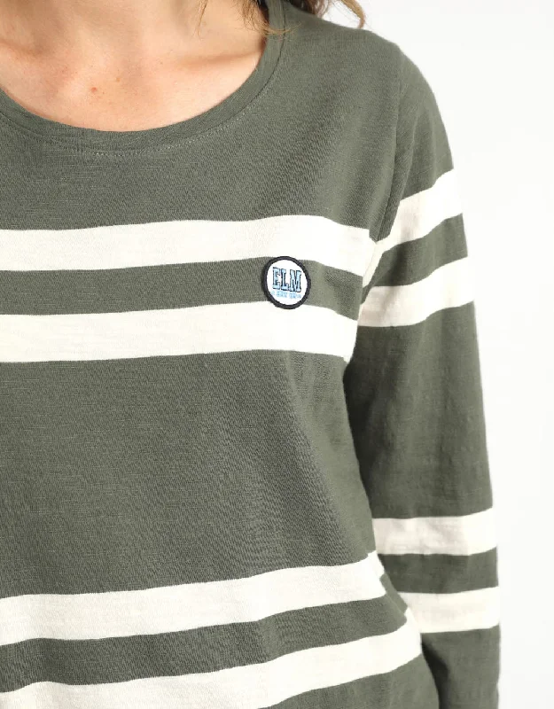 Allegra Long Sleeve Tee - Clover