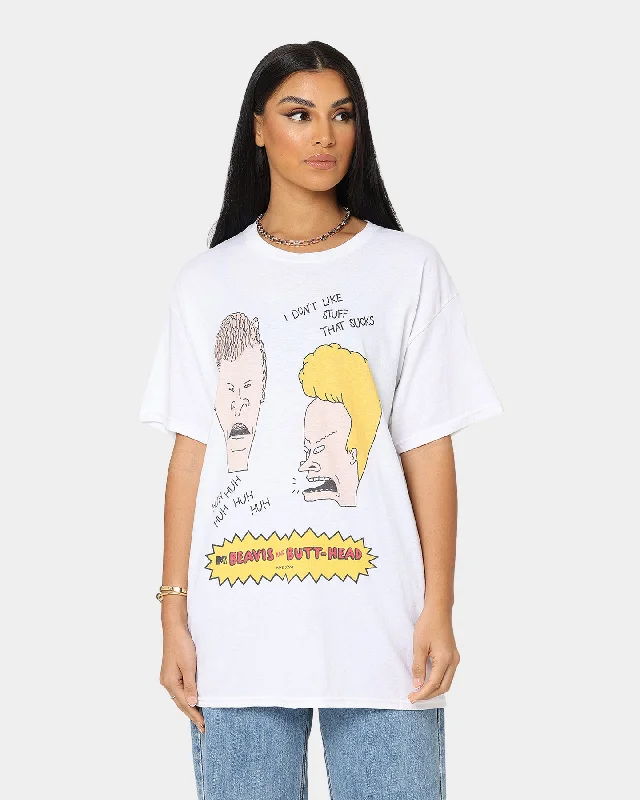 American Thrift American Thrift X Beavis & Butthead Stuff Sucks T-Shirt White