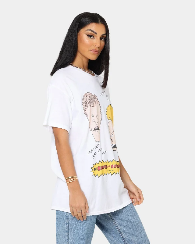 American Thrift American Thrift X Beavis & Butthead Stuff Sucks T-Shirt White