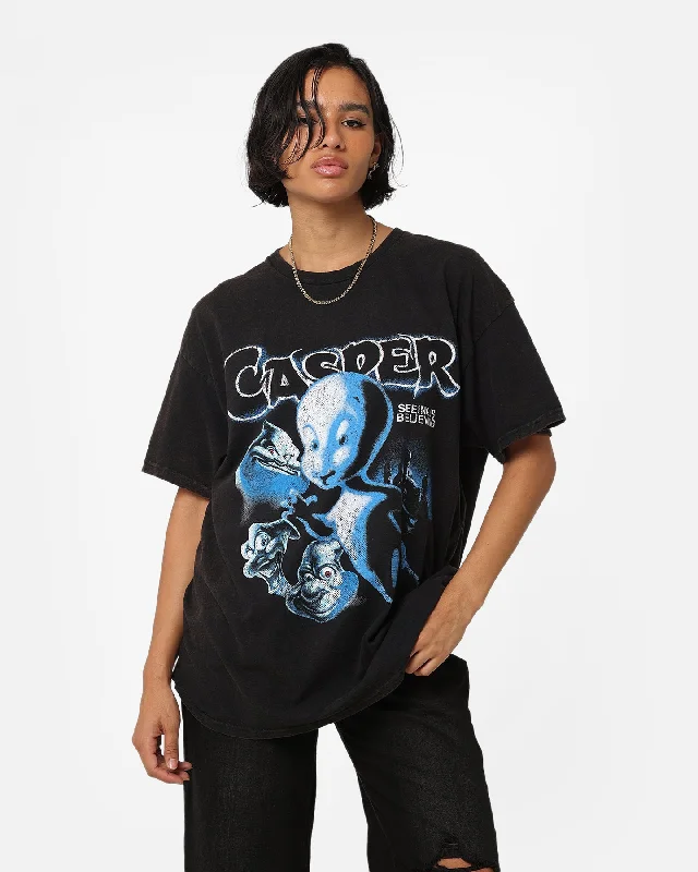 American Thrift X Casper Casper Vintage T-Shirt Black Wash