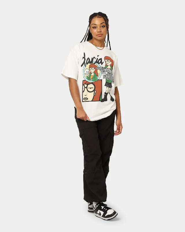 American Thrift X Daria Daria Premium Vintage T-Shirt White