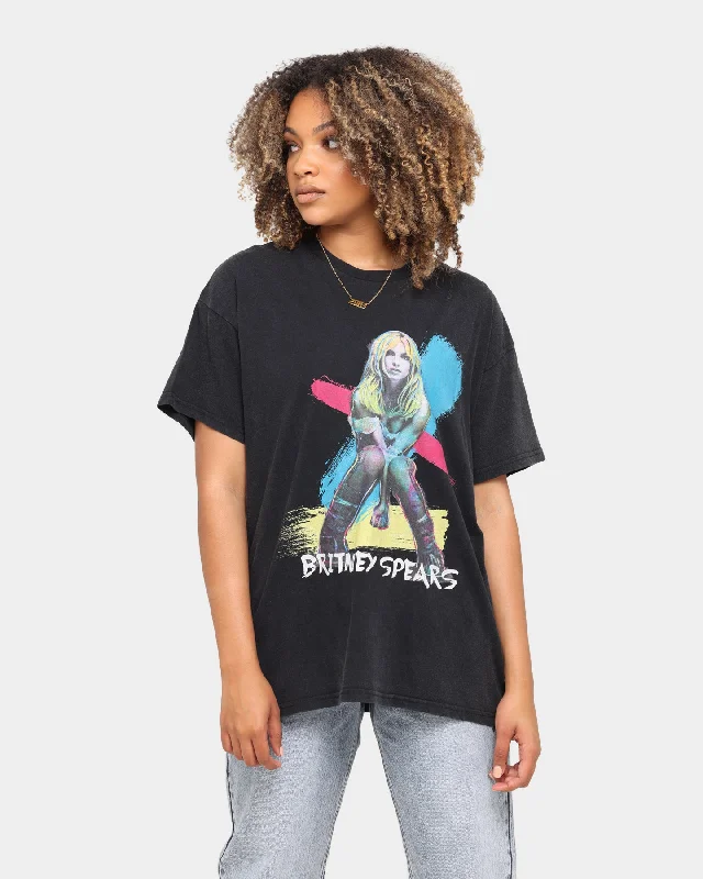 Britney Spears Britney Spears Short Sleeve Vintage T-Shirt Black