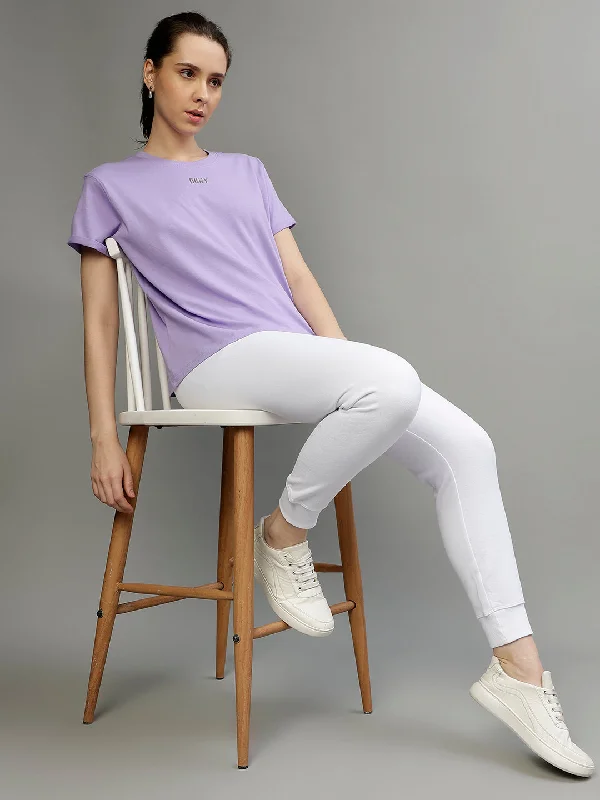 Dkny Purple Fashion Regular Fit T-Shirt