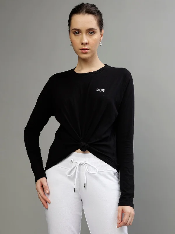 Dkny Black Fashion Regular Fit T-Shirt