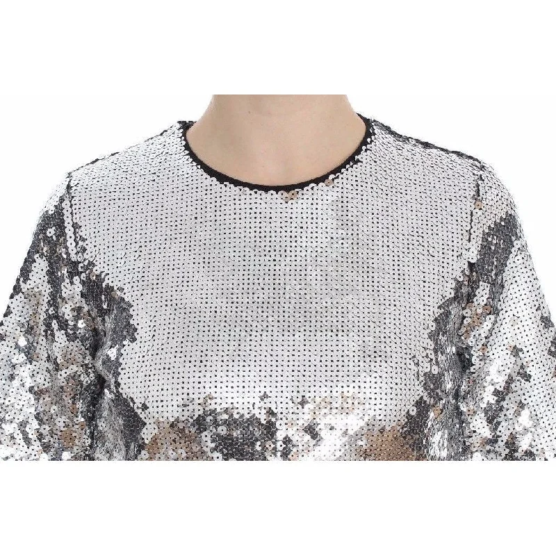 Dolce & Gabbana Sequined Elegance Blouse