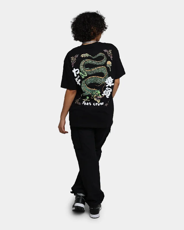 Goat Crew Sleeping Dragons T-Shirt Black