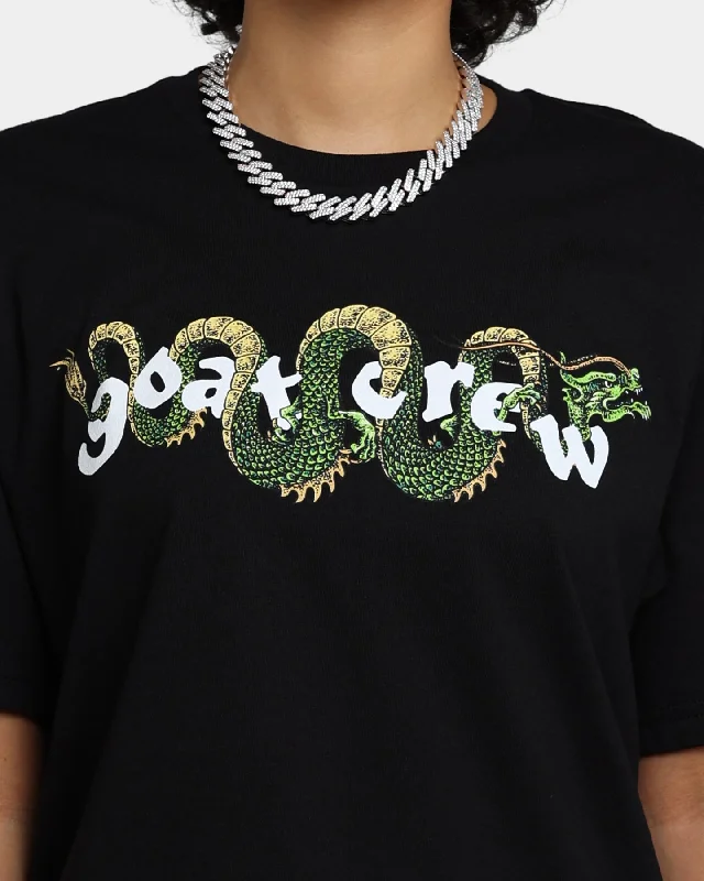 Goat Crew Sleeping Dragons T-Shirt Black