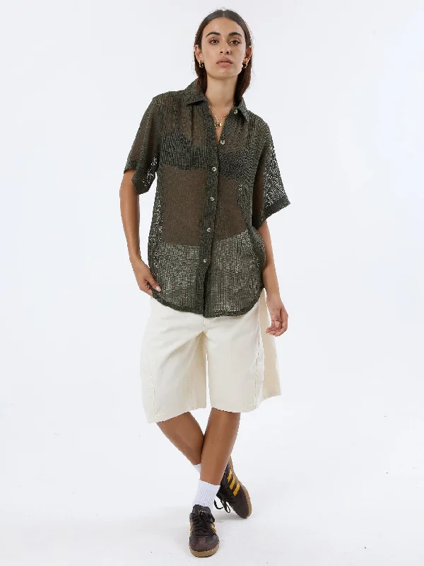 Lattice Shirt - Tarmac