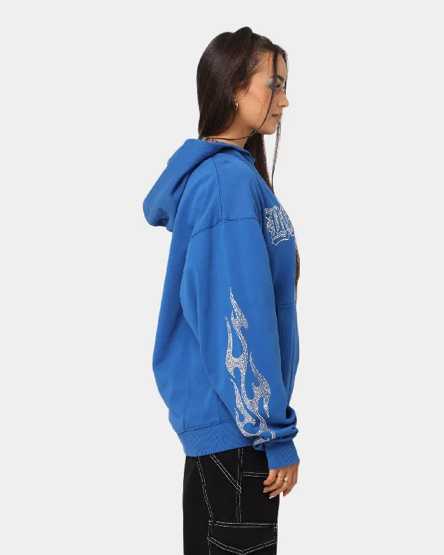 Loiter Cosmic Rhinestone Hoodie Blue