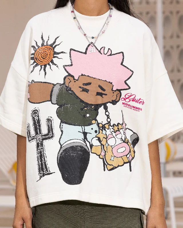 Loiter Palm Spring Box T-Shirt Off White