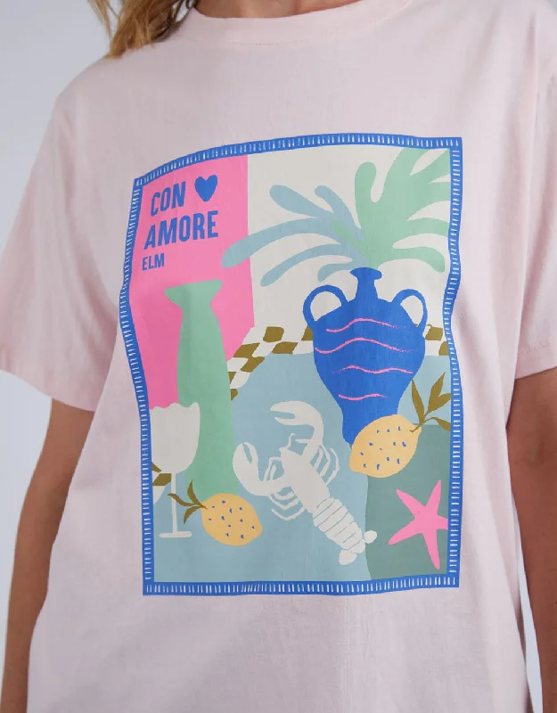 Long Lunch Tee - Pink