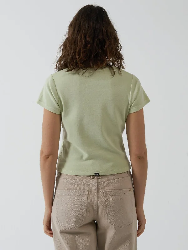 Minimal Thrills Mini Tee - Pistachio