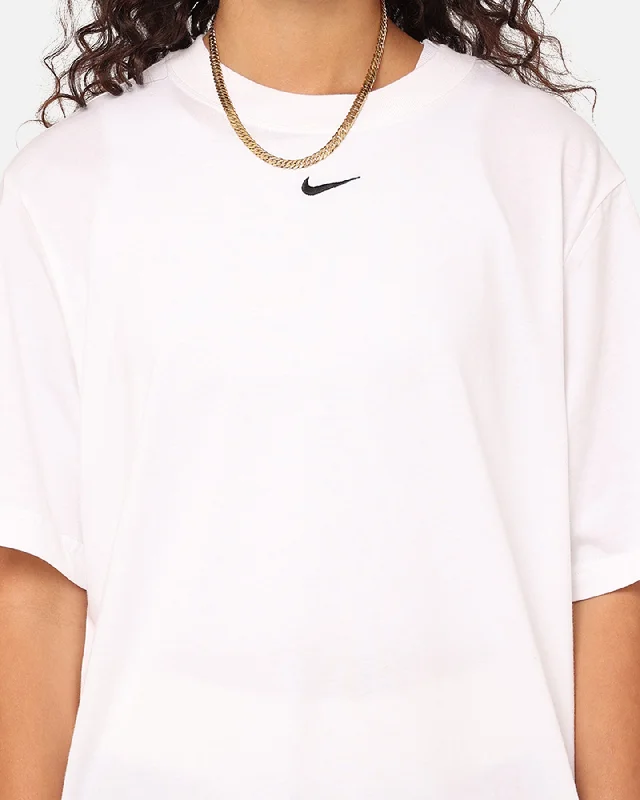 Nike Women's Sportswear Essentials T-Shirt White/Black