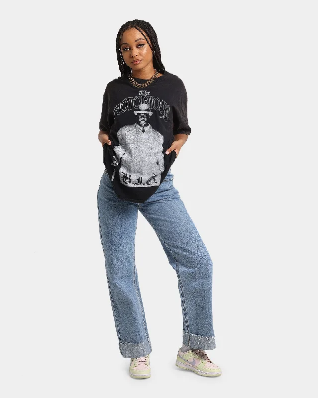 Notorious B.I.G White Suit T-Shirt Black Wash