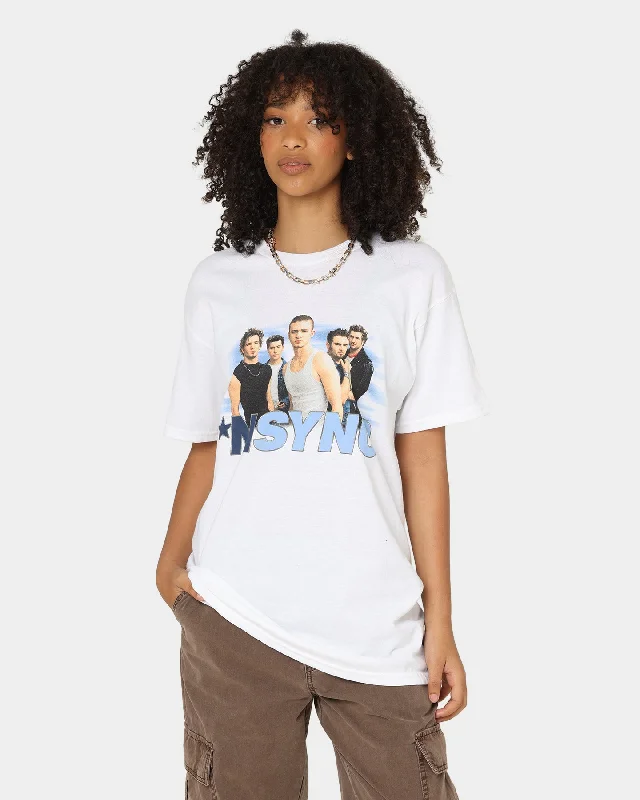 NSYNC Cloud Photo T-Shirt White