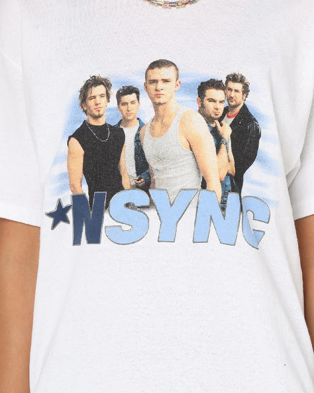 NSYNC Cloud Photo T-Shirt White