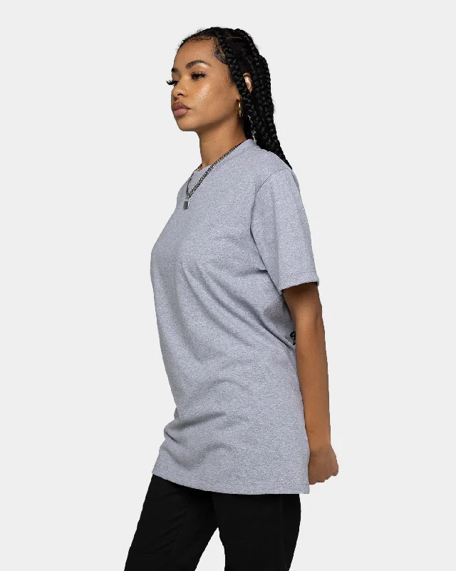 Shaka Wear Max Heavyweight Short Sleeve T-Shirt Heather Grey