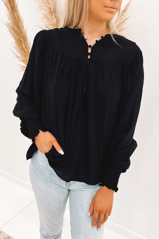 Susanna Top Black