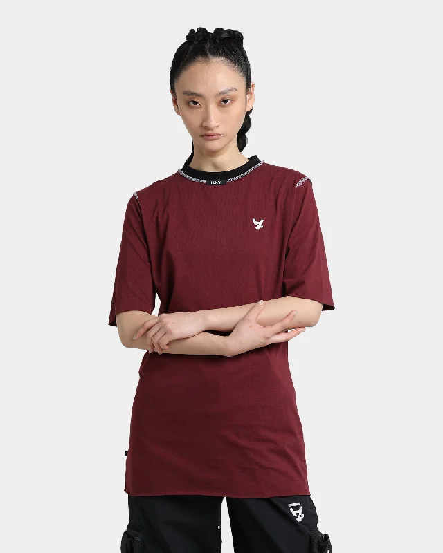 The Anti Order Warsaw Ars T-Shirt Dark Burgundy