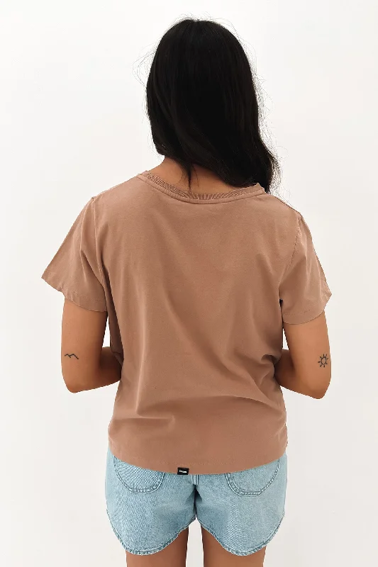 Wind Beneath Relax Fit Tee Cork